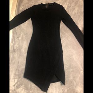 Black long sleeve dress